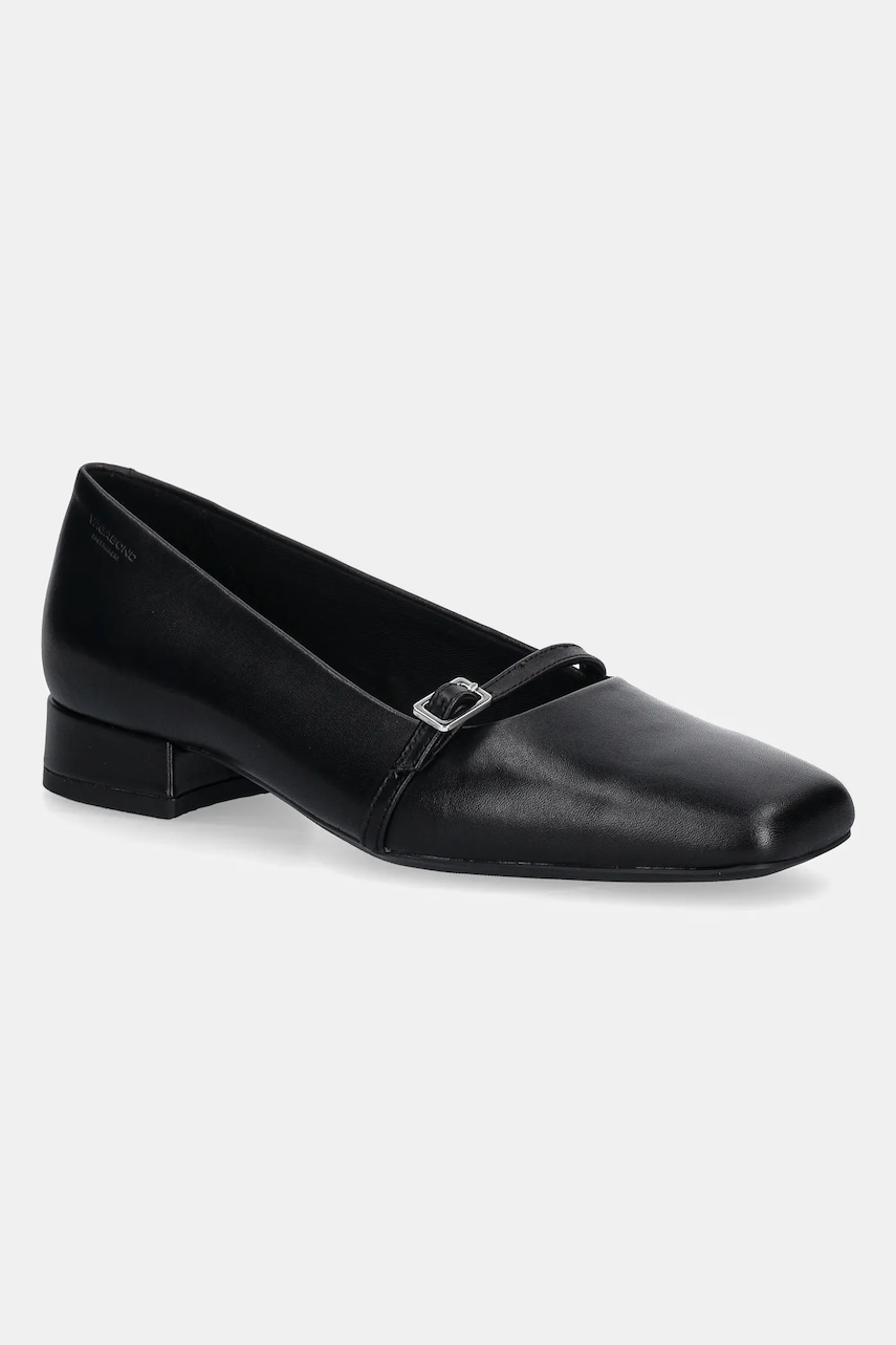 Vagabond Shoemakers balerini de piele DEBBI culoarea negru, 5818-101-20
