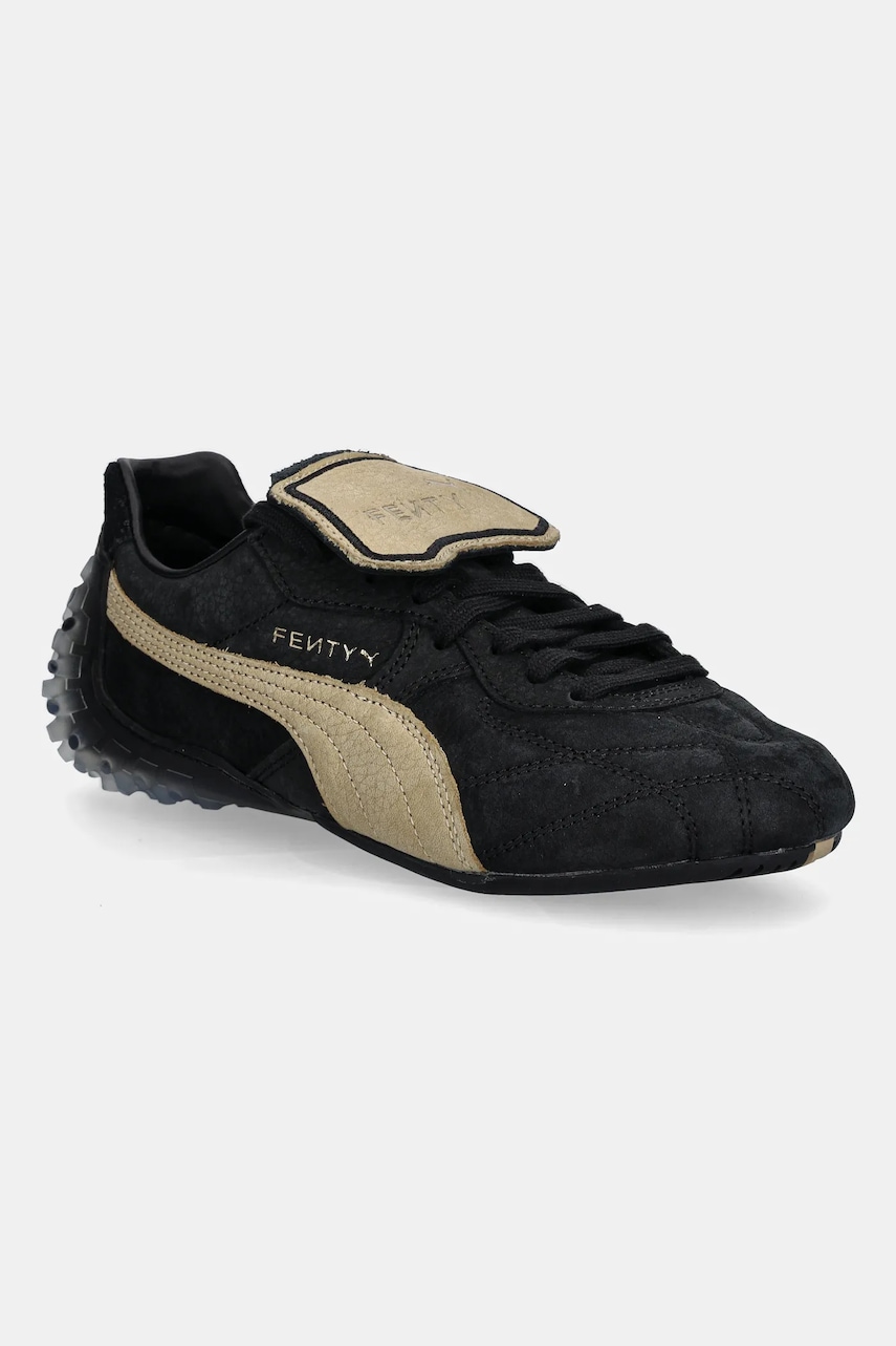 Levně Nubukové tenisky Puma PUMA x FENTY dámské, černá barva, 404778