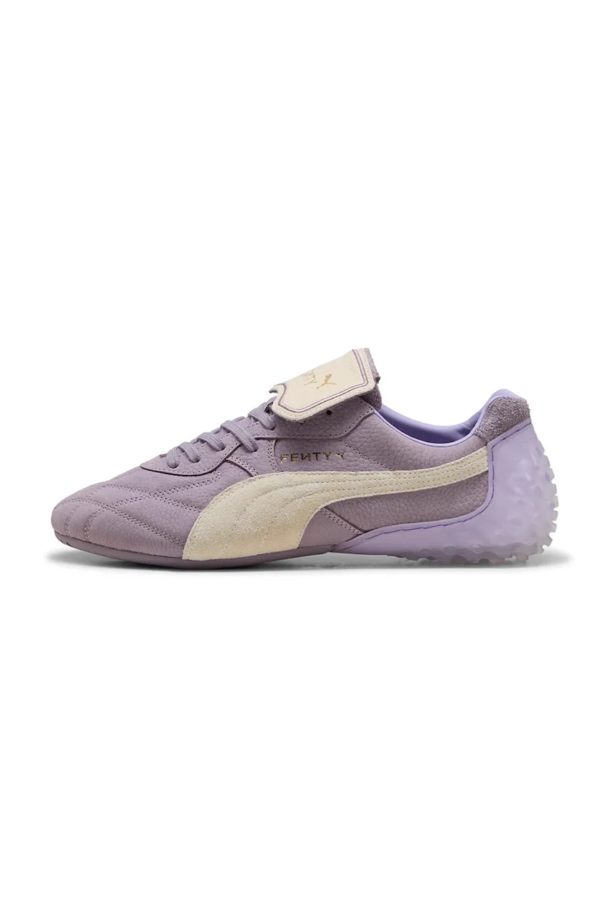 Levně Nubukové tenisky Puma PUMA x FENTY dámské, fialová barva, 404191