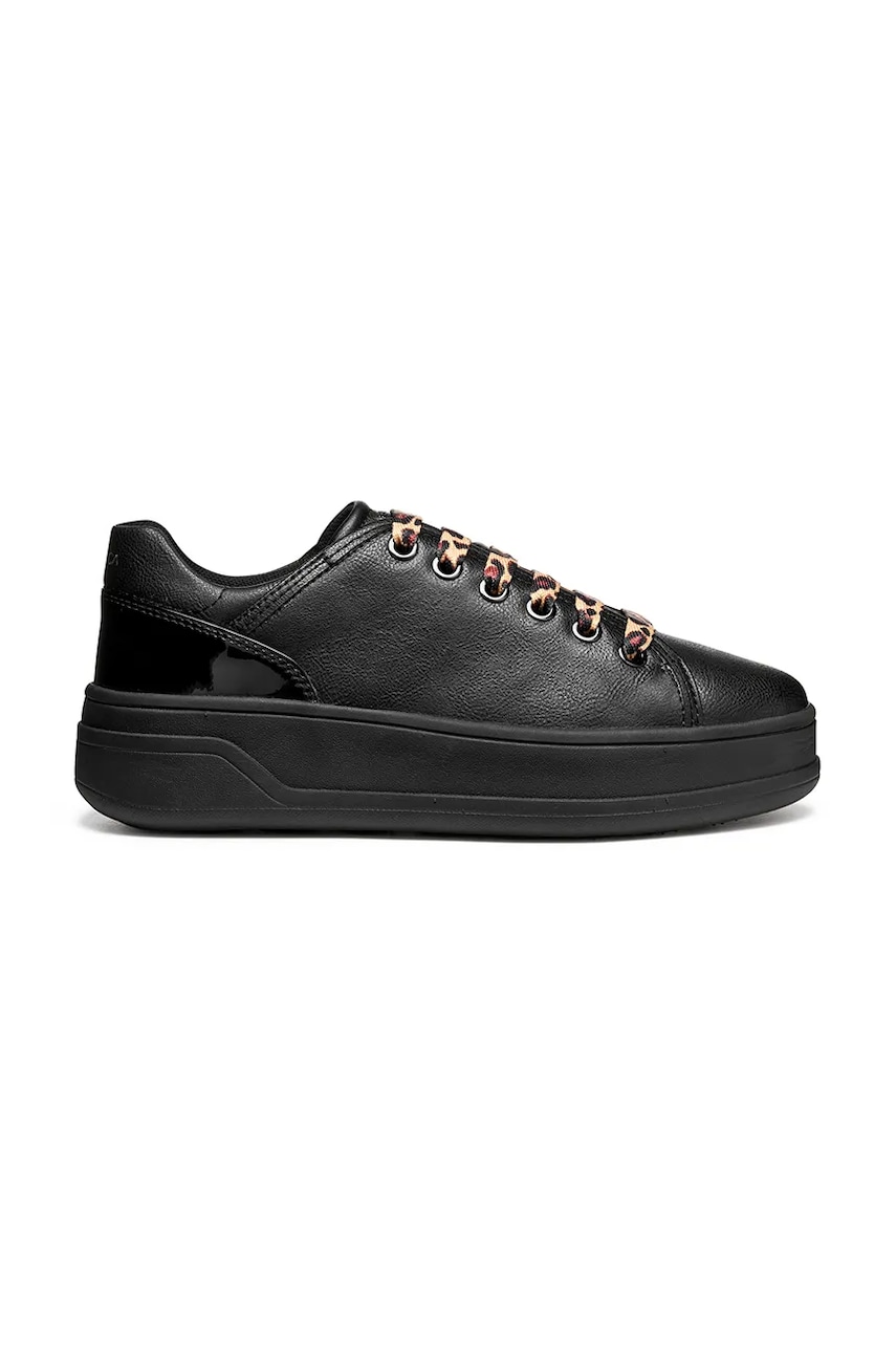 Geox sneakers D SPHERICA ECUB-2 culoarea negru, D56WVD 05402 C9999