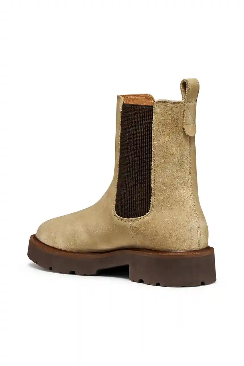 Semišové boty Geox D NORIZE