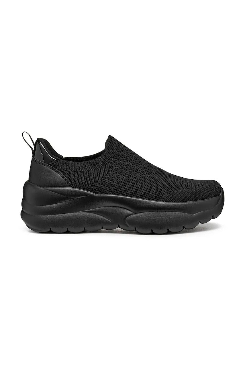 Geox sneakers din piele D XTORS culoarea negru, D561FB 06KBC C9999