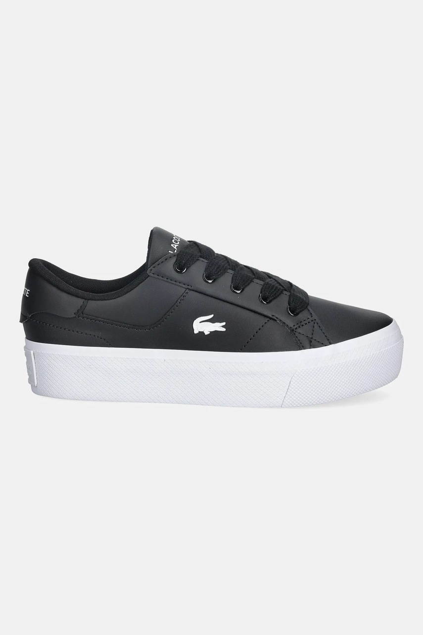 Кроссовки Lacoste Ziane Platform Sneakers цвет чёрный 50CFA0035