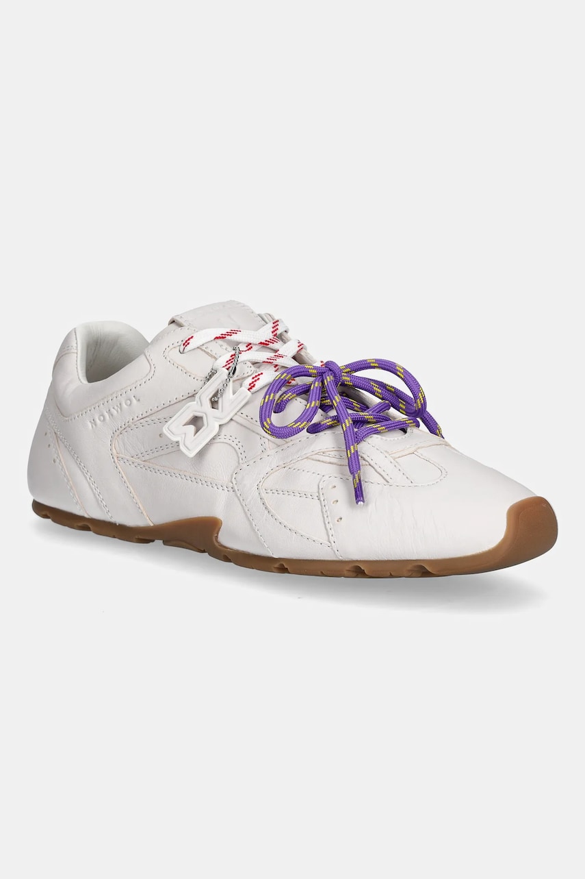 Nokwol sneakers din piele Atlas culoarea roz, Atlas