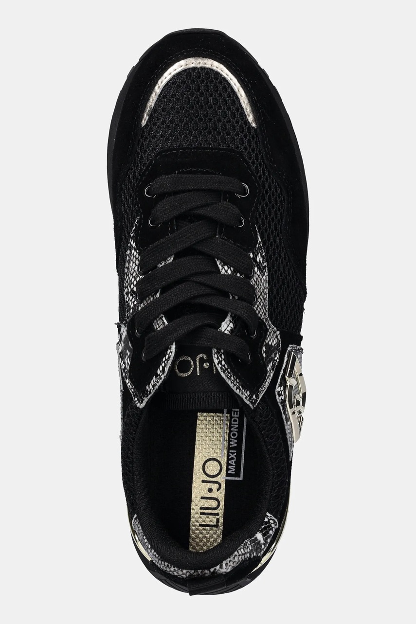 Αθλητικά Liu Jo LIU JO MAXI WONDER 01 χρώμα: μαύρο, BF5009PX68422222 φωτογραφία