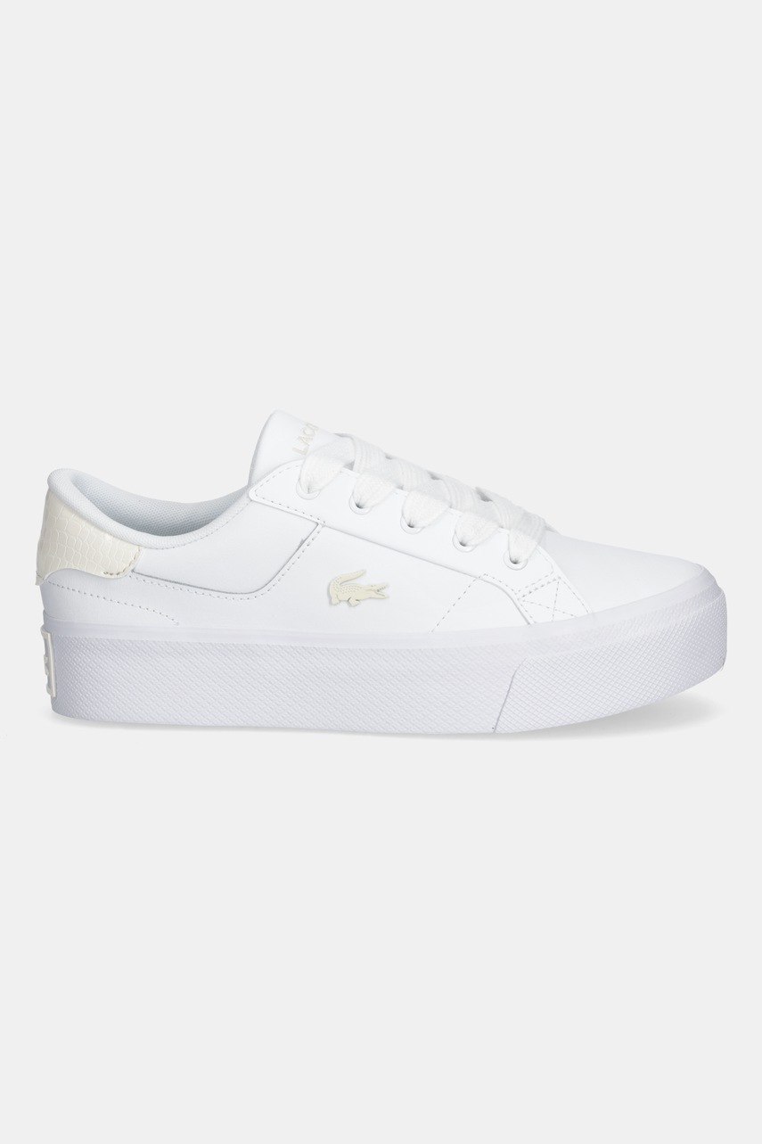 Кроссовки Lacoste Ziane Platform Sneakers цвет белый 50CFA0033