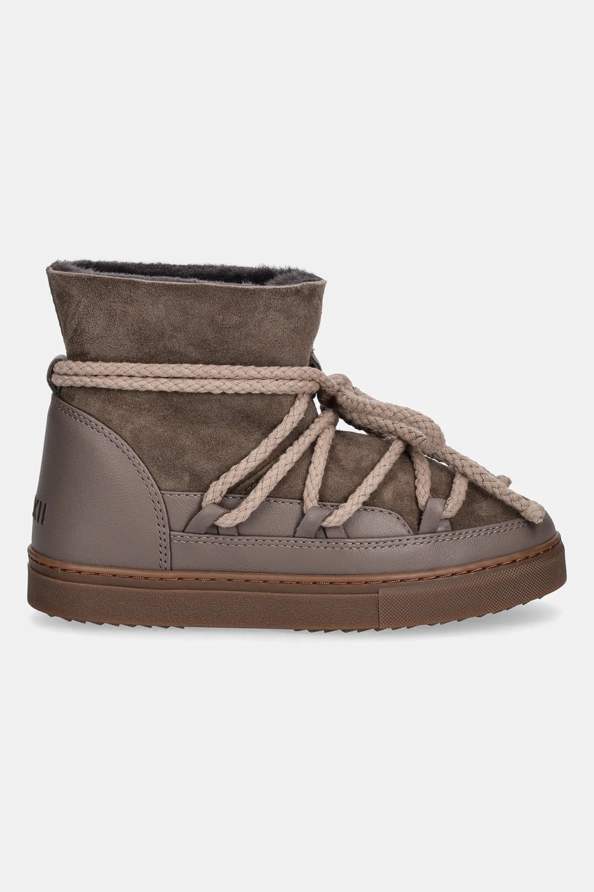 Замшевые сапоги Inuikii Classic цвет коричневый 1001.003.0122.163