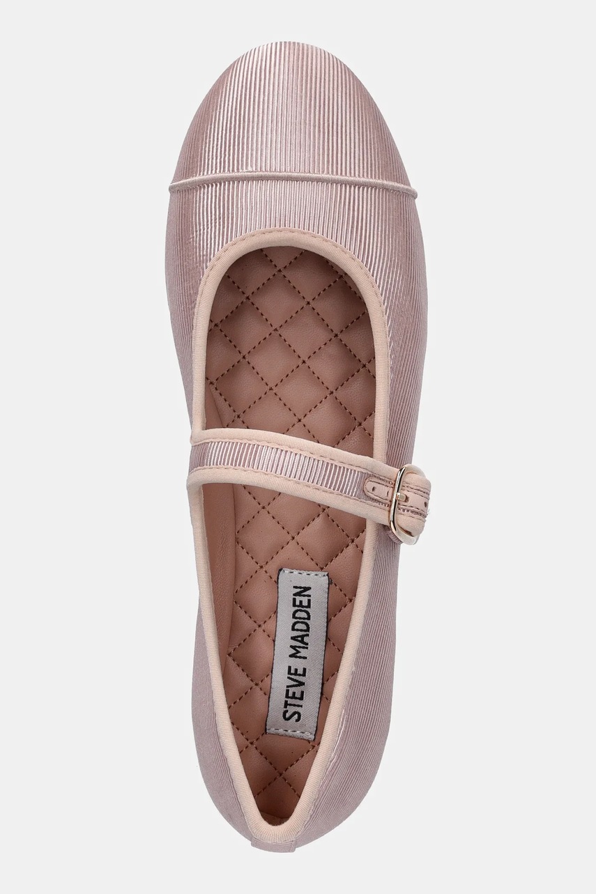 Μπαλαρίνες Steve Madden Dory χρώμα: ροζ, 11003866 φωτογραφία