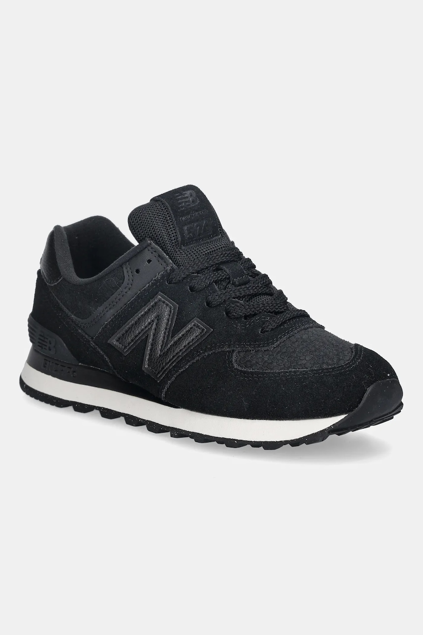 New Balance sneakers 574 culoarea negru, WL574PSS