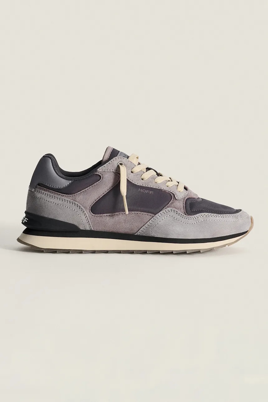 Hoff sneakers din piele întoarsă CITY BERLIN WOMAN culoarea gri, 22402006