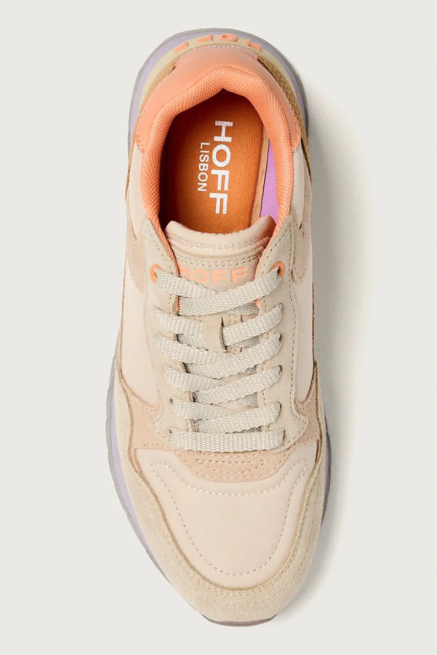 Αθλητικά Hoff CITY LISBON χρώμα: μπεζ, 22502012 φωτογραφία