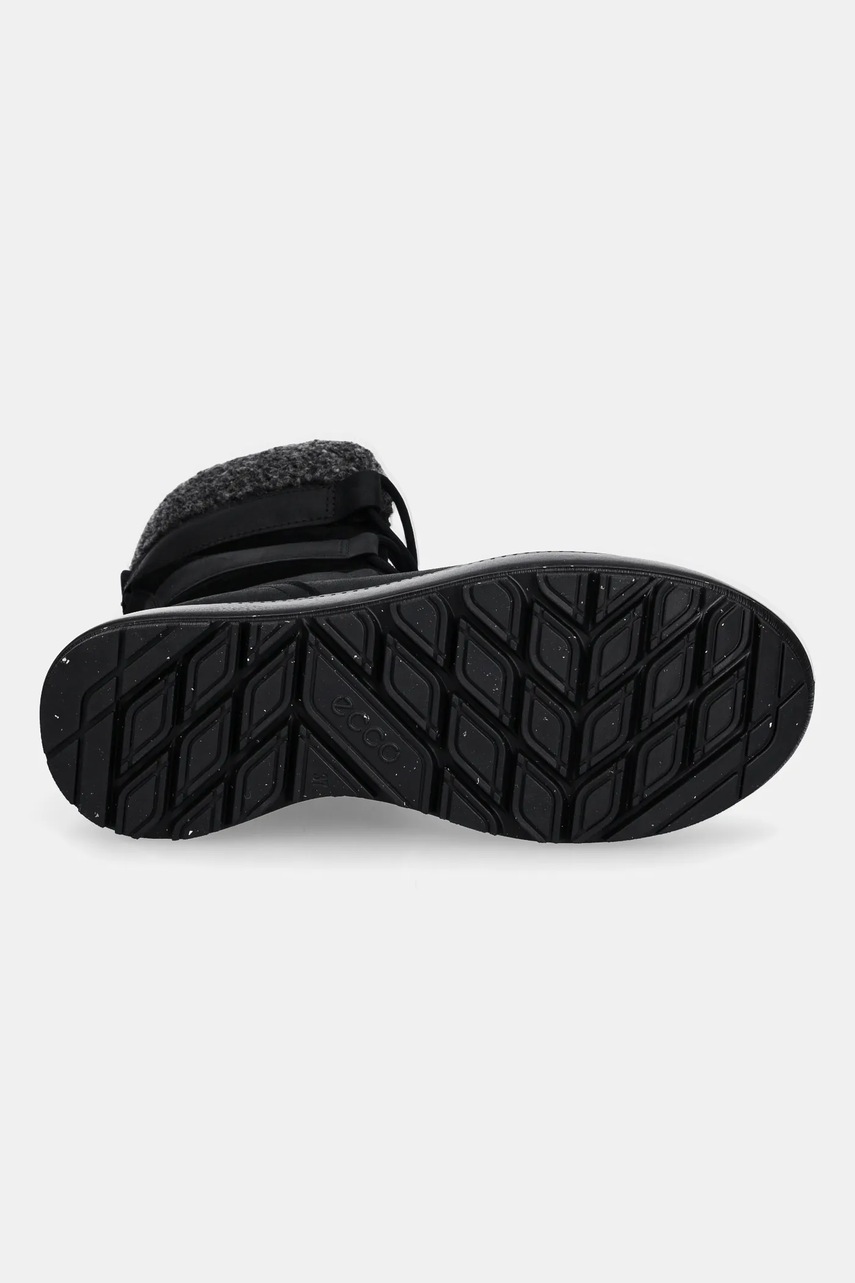 Δερμάτινες μπότες χιονιού Ecco Solice Mid Wp 200G Pl χρώμα: μαύρο, 420213-51052 φωτογραφία