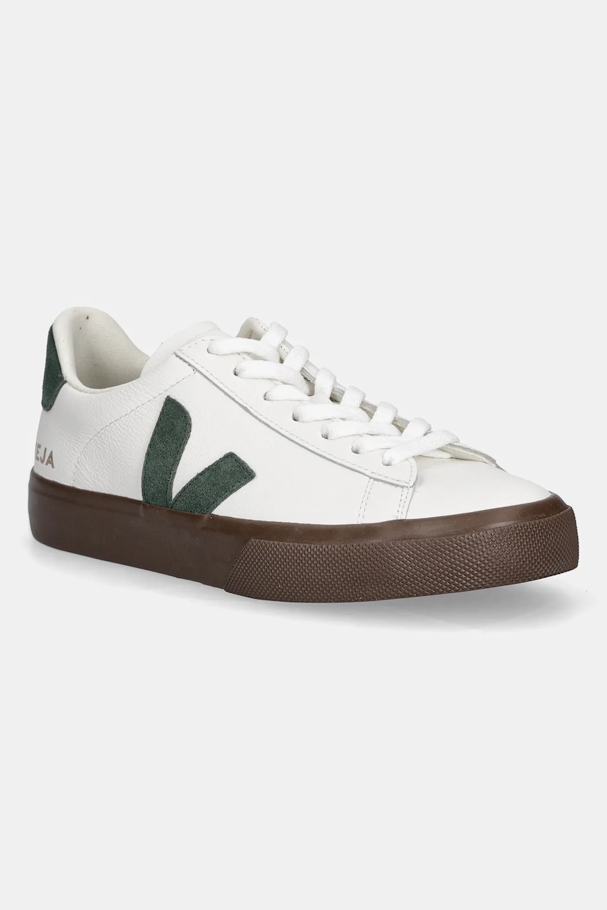 Veja sneakers din piele Campo culoarea alb, CP0521179A