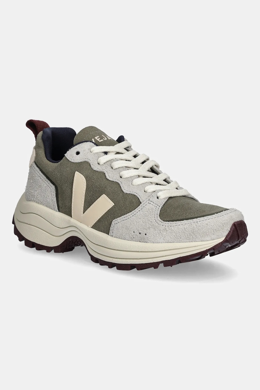 Veja sneakers din piele întoarsă Venturi II VC culoarea verde, VS0320832A
