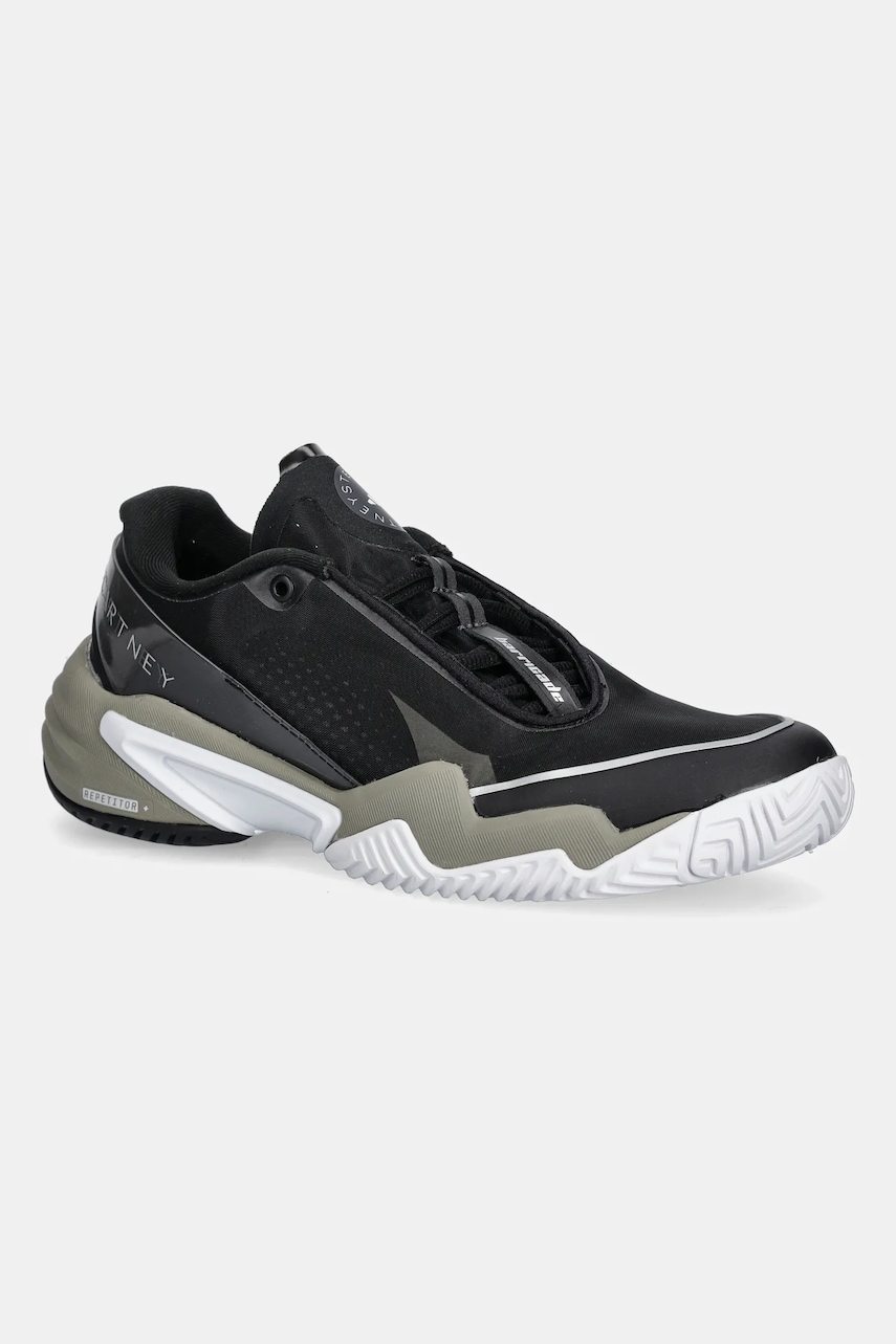 adidas by Stella McCartney pantofi de antrenament Barricade culoarea negru, JR3287