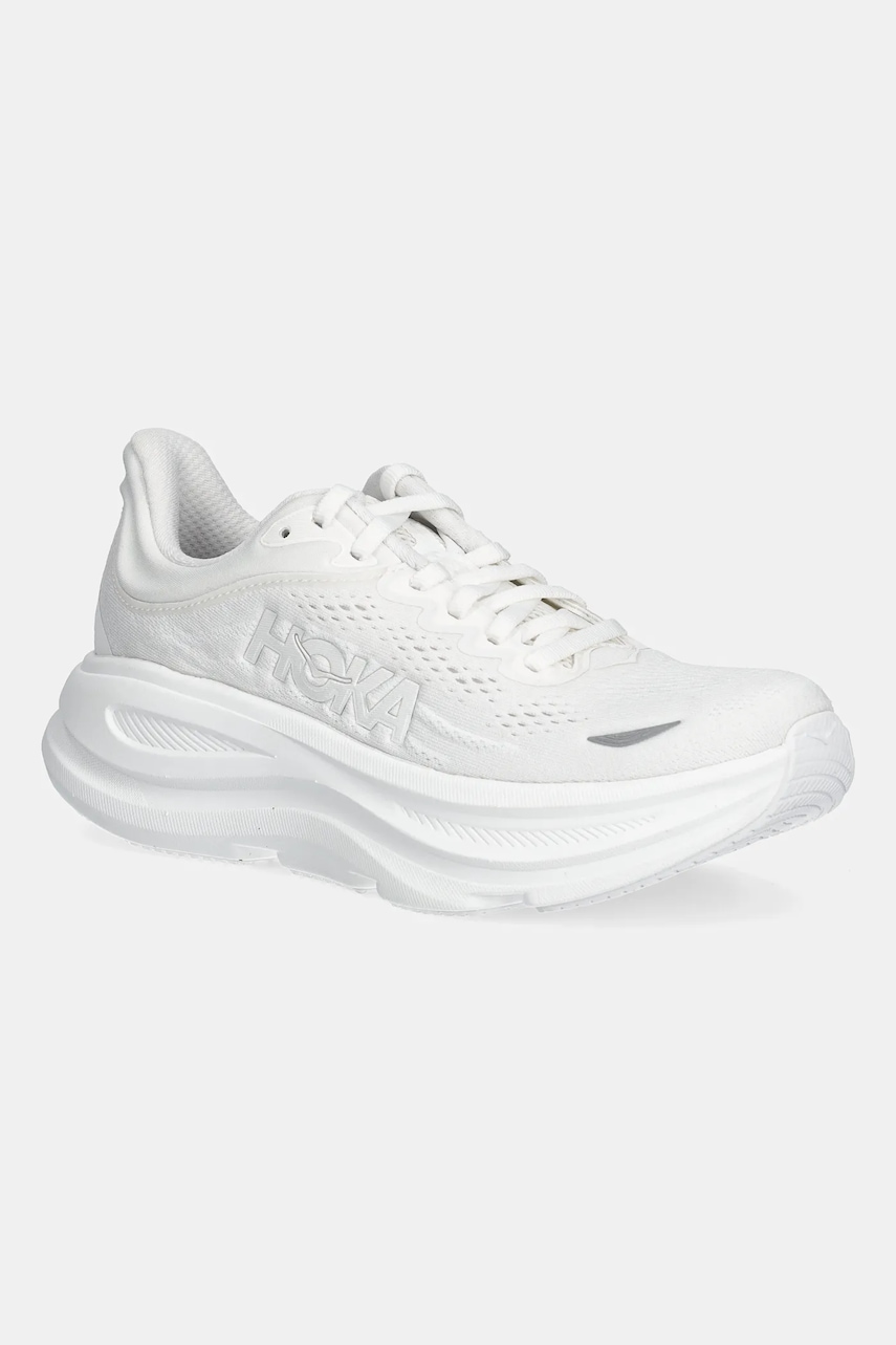 Hoka pantofi de alergat Bondi 9 culoarea alb, 1162012