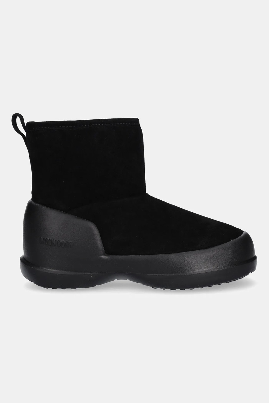 Замшевые сапоги Moon Boot MB MEZZALUNA MID BOOT цвет чёрный 80D2500060 N001 Замшевые сапоги Moon Boot MB MEZZALUNA MID BOOT цвет чёрный 80D2500060 N001