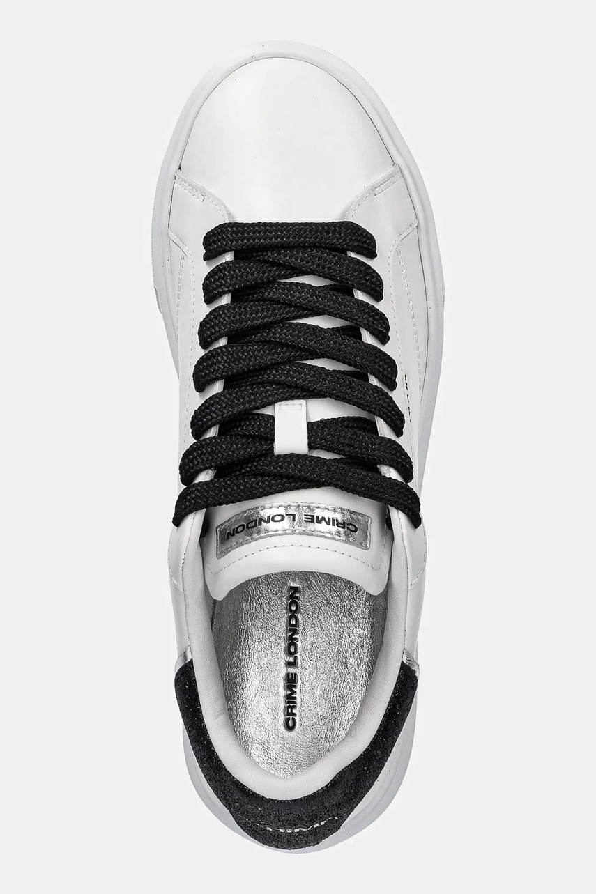 Δερμάτινα αθλητικά παπούτσια Crime London NEW EXTRALIGHT χρώμα: άσπρο, 25401AA8 φωτογραφία