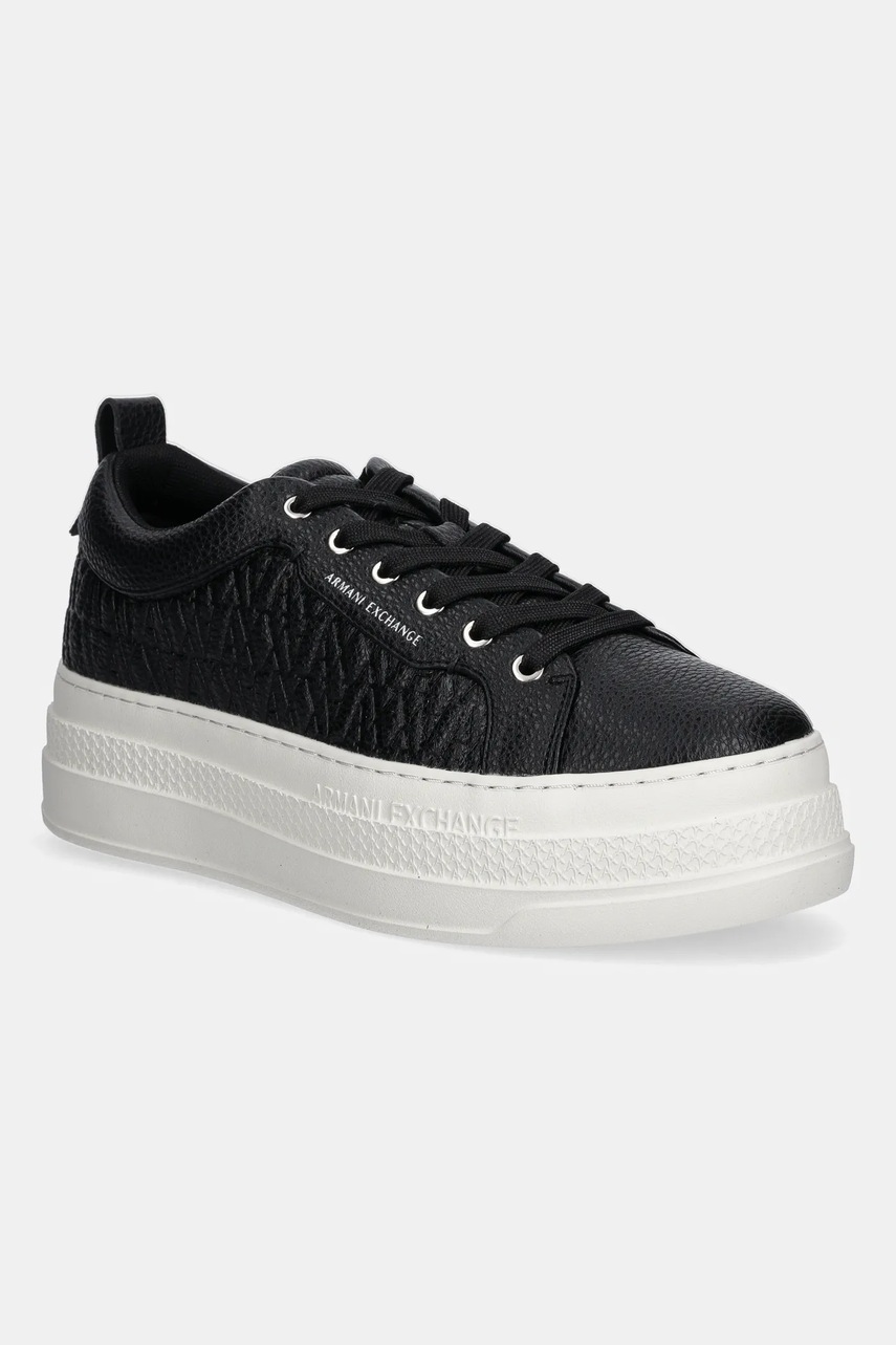 Levně Tenisky Armani Exchange dámské, černá barva, XW001630 AF17351 UC001