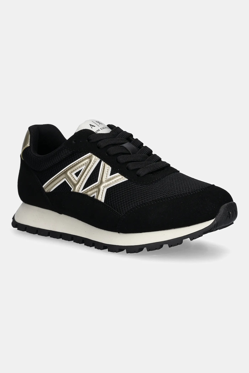 Levně Tenisky Armani Exchange dámské, černá barva, XW002150 AF19388 MC077