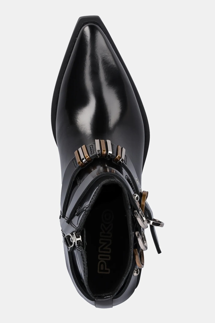 Δερμάτινες μπότες Pinko Tex 13 φωτογραφία