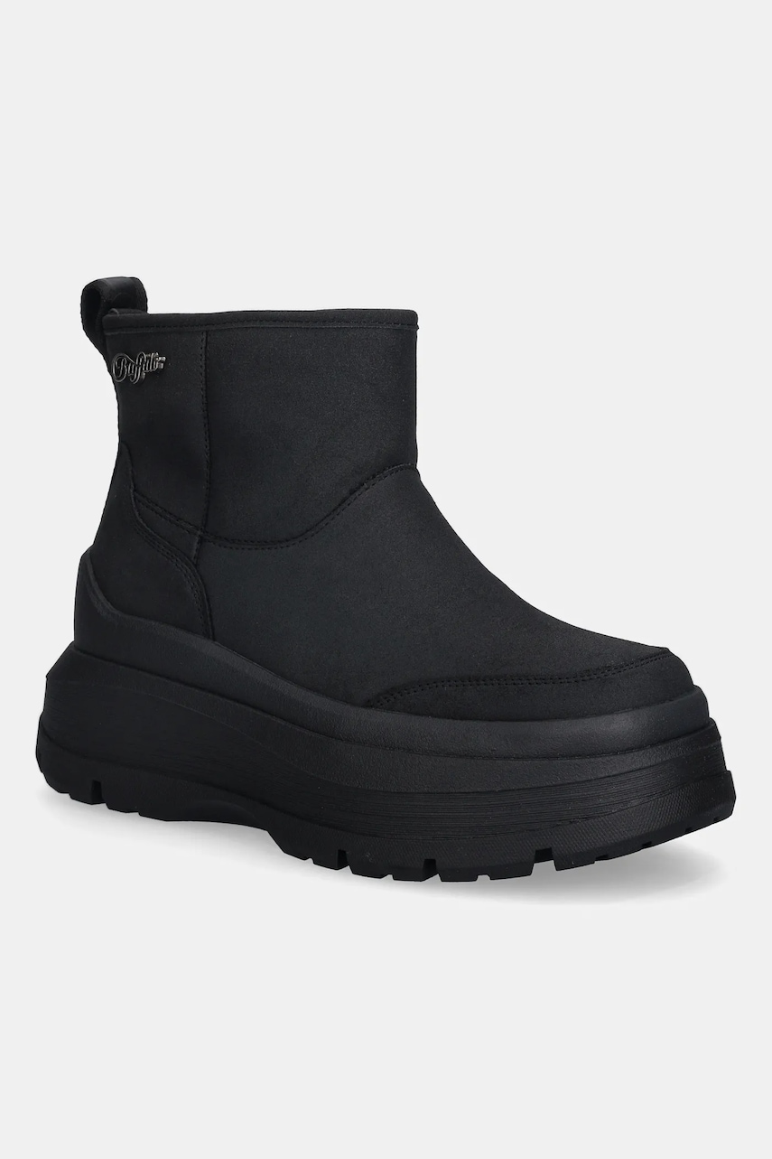 Buffalo cizme de iarnă Olympia Pull On Lo Warm culoarea negru, 1270146-BLK