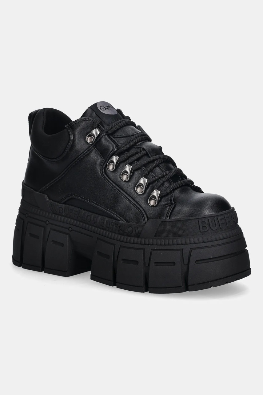 Buffalo pantofi Gospher Hike Lo culoarea negru, 1622592-BLK