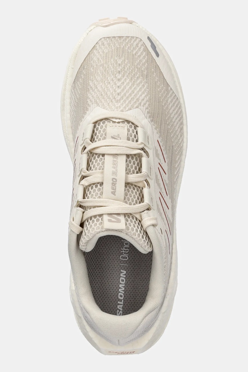 Παπούτσια για τρέξιμο Salomon AERO BLAZE 3 GRVL χρώμα: μπεζ, L47915100 φωτογραφία