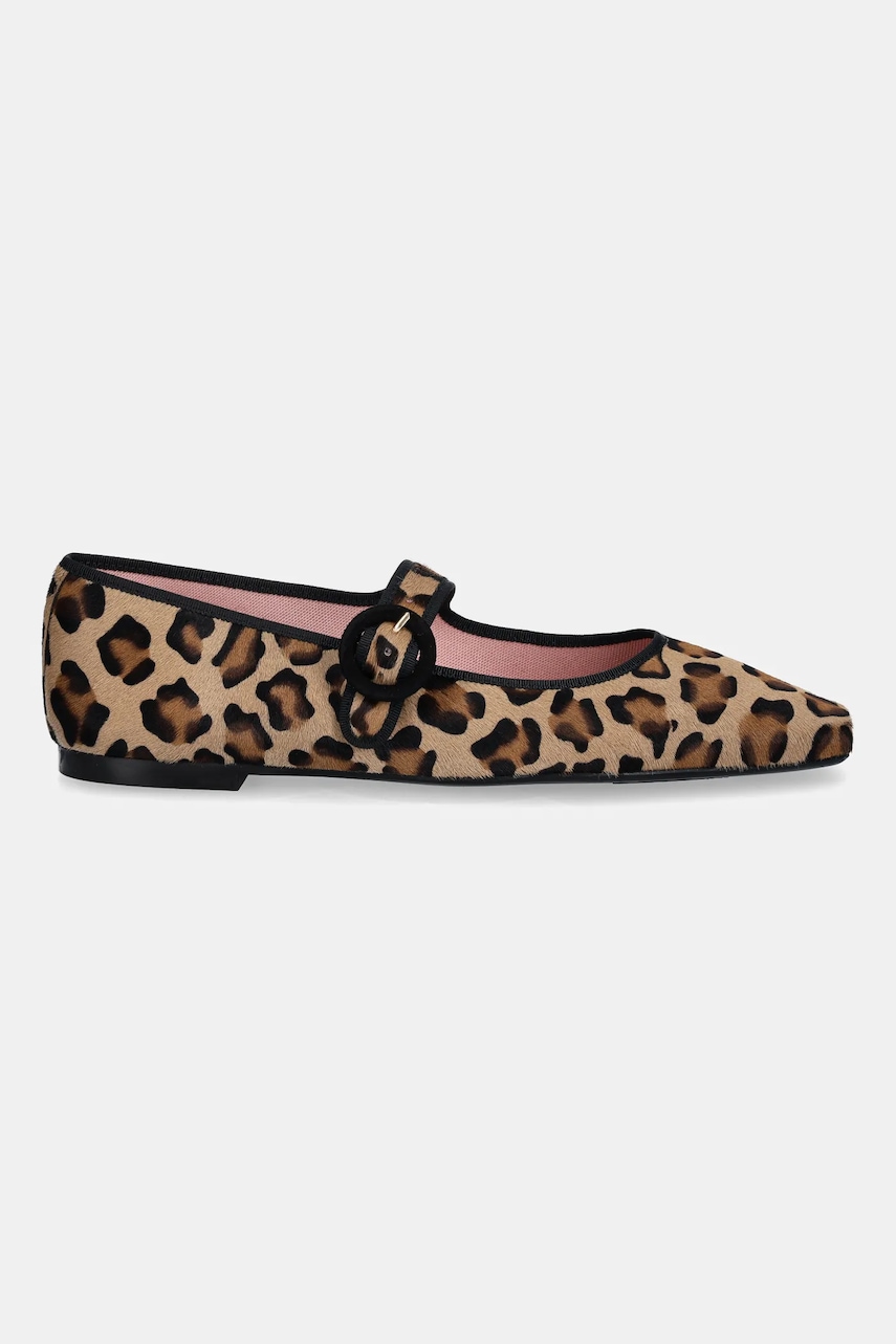 Кожаные балетки Pretty Ballerinas Camille цвет бежевый 52655_001 Кожаные балетки Pretty Ballerinas Camille цвет бежевый 52655_001