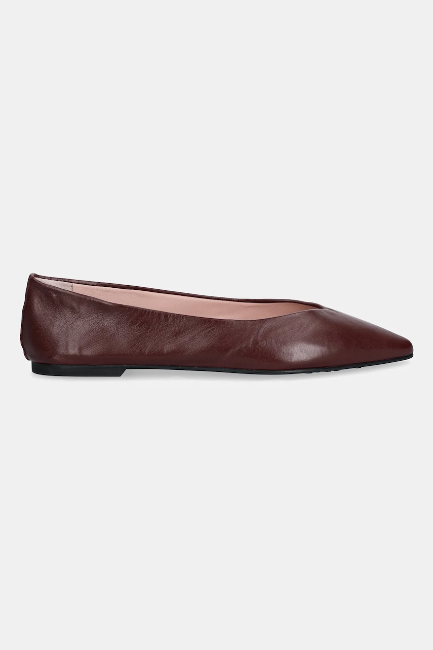 Кожаные балетки Pretty Ballerinas TYRA цвет бордовый 52775_002 Кожаные балетки Pretty Ballerinas TYRA цвет бордовый 52775_002