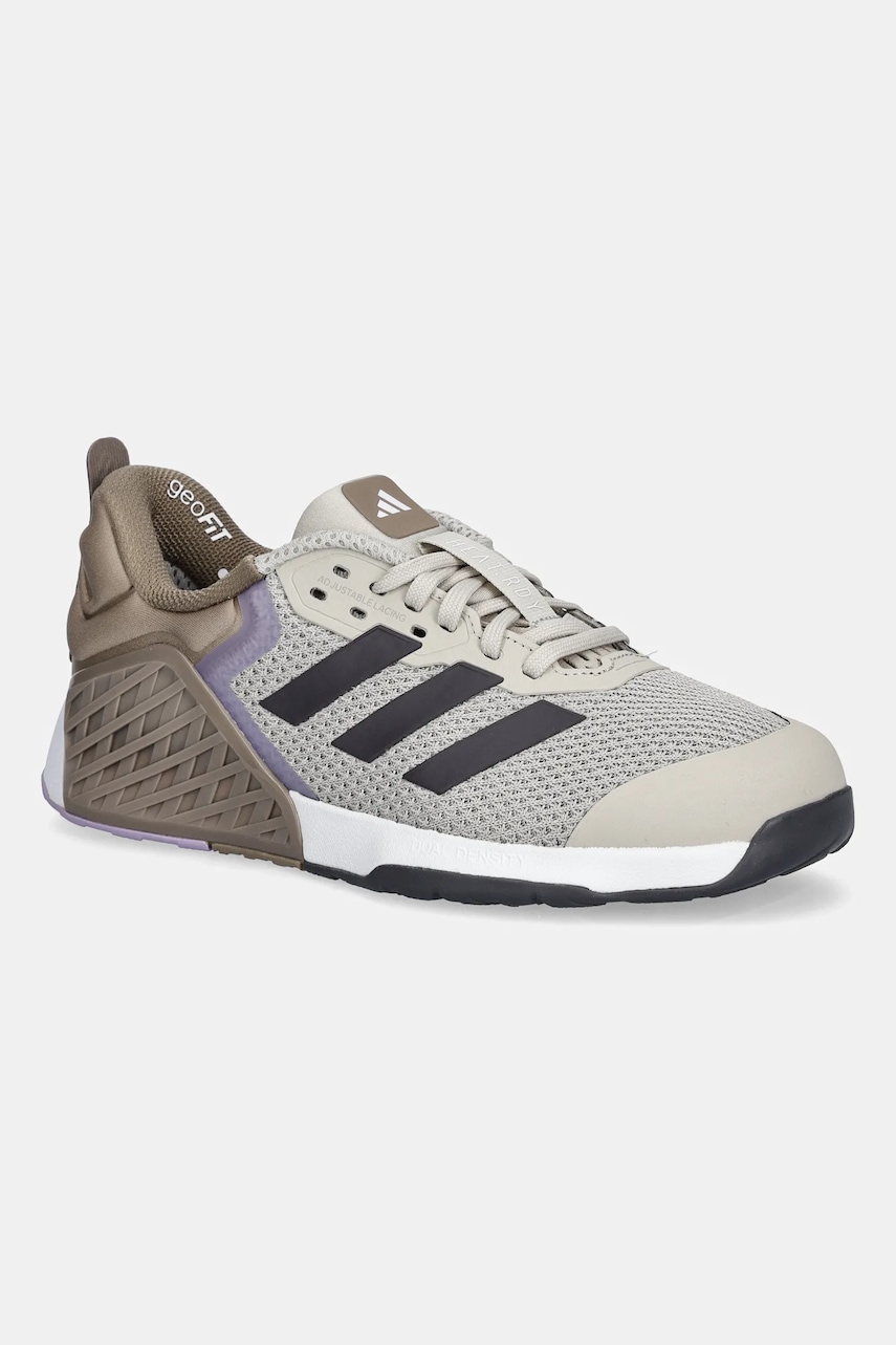 adidas Performance pantofi de antrenament Dropset 3 Trainer culoarea bej, JR1675