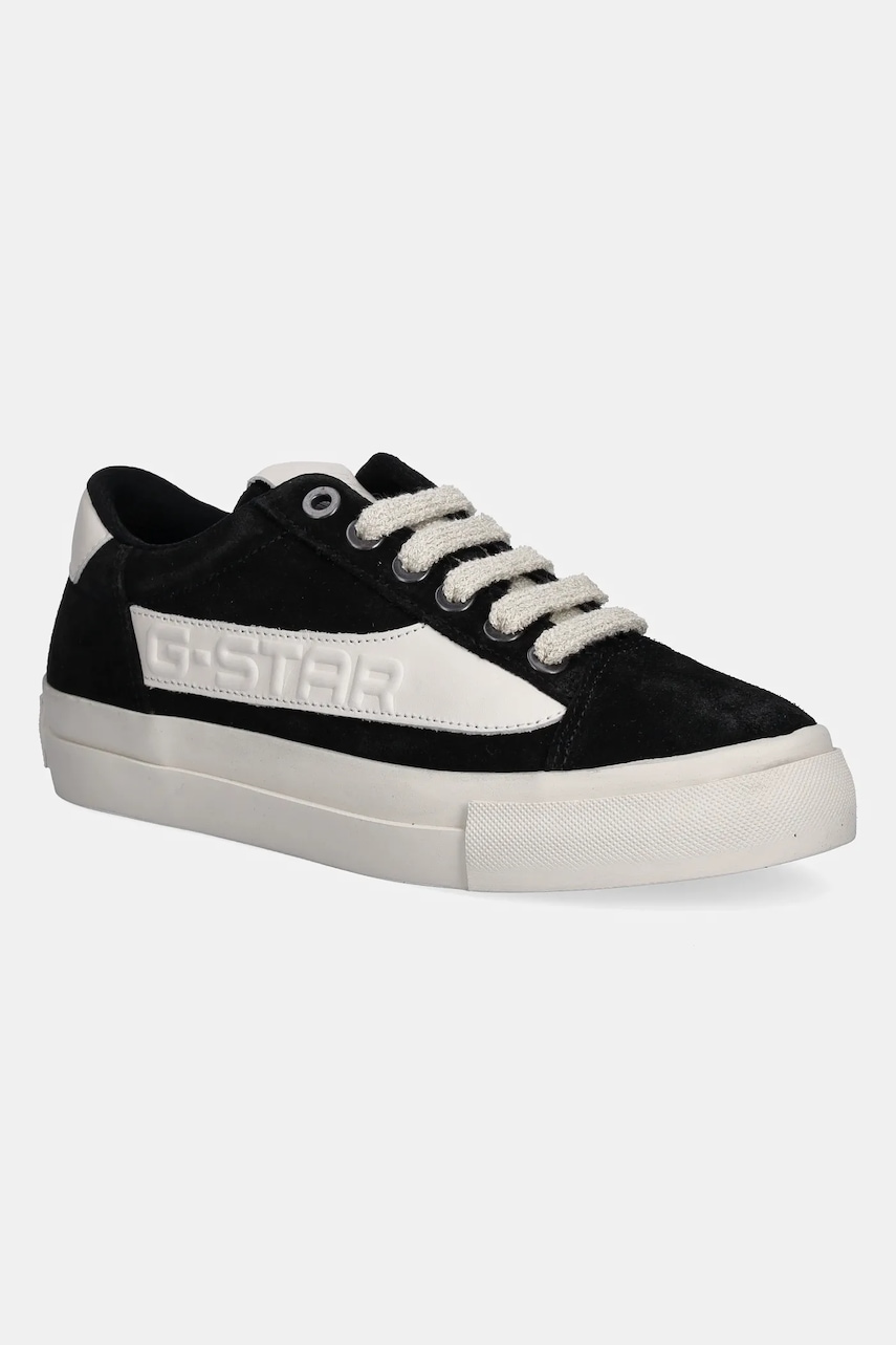 G-Star sneakers din piele întoarsă LOOM BSC W culoarea negru, D28158-01-G717