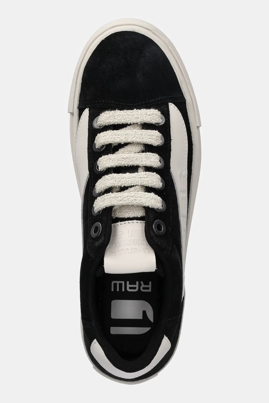 Σουέτ αθλητικά παπούτσια G-Star LOOM BSC W χρώμα: μαύρο, D28158-01-G717 φωτογραφία