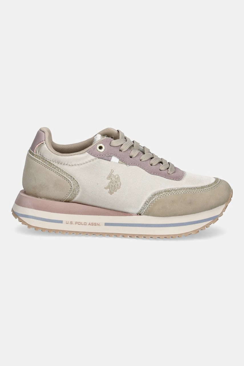 Кроссовки U.S. Polo Assn. SACHA009C цвет бежевый SACHA009W/ENH1 Кроссовки U.S. Polo Assn. SACHA009C цвет бежевый SACHA009W/ENH1