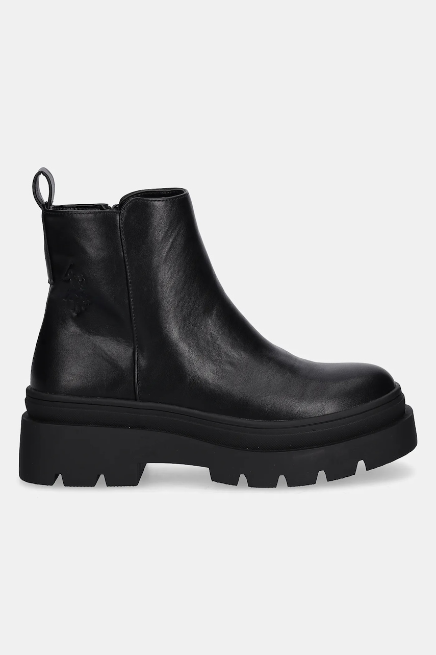 Полусапожки U.S. Polo Assn. SHONA003 цвет чёрный на платформе слегка утеплённый SHONA003W/EY1 Полусапожки U.S. Polo Assn. SHONA003 цвет чёрный на платформе слегка утеплённый SHONA003W/EY1