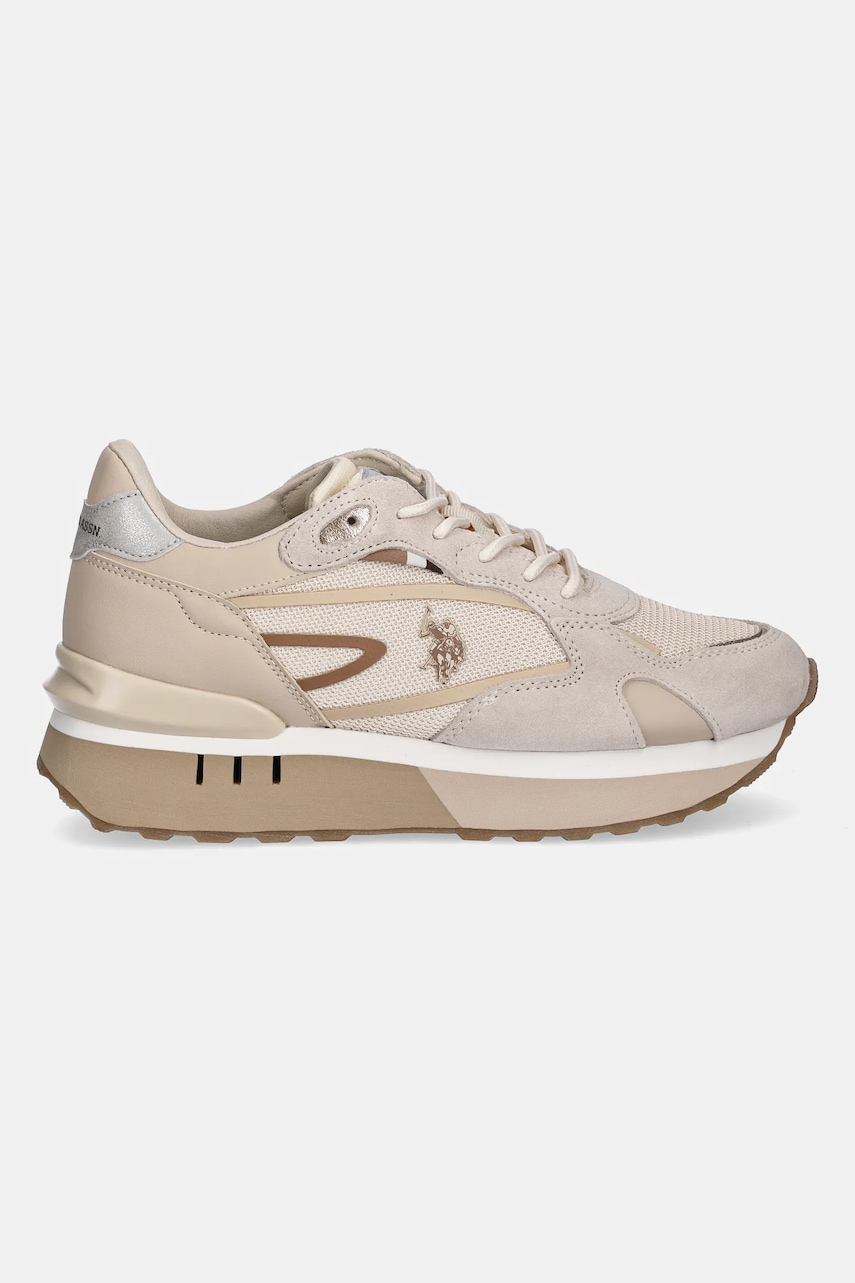 Кроссовки U.S. Polo Assn. VICKY001 цвет бежевый VICKY001W/ETS1 Кроссовки U.S. Polo Assn. VICKY001 цвет бежевый VICKY001W/ETS1
