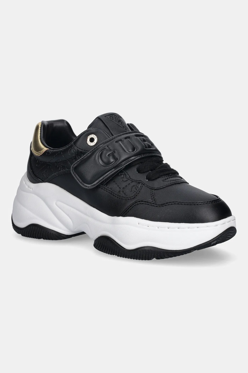 

Маратонки Guess HELINN в черно FLFHNN ELE12, Черен