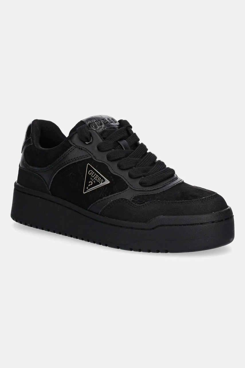 Levně Tenisky Guess MIRAM9 dámské, černá barva, FLFMR9 ELE12