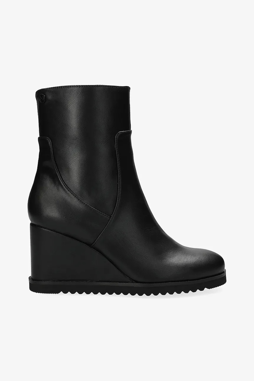 Mexx botine SAFIA RAFT culoarea negru, toc pana, MI001704453W-01