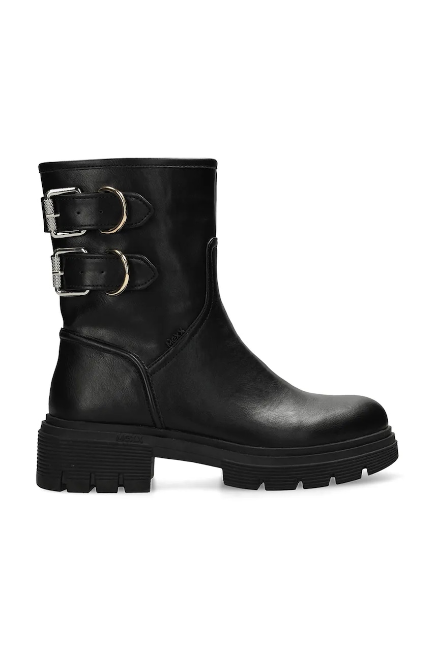 Mexx botine SYA RAMI culoarea negru, cu toc plat, MI001706753W-01