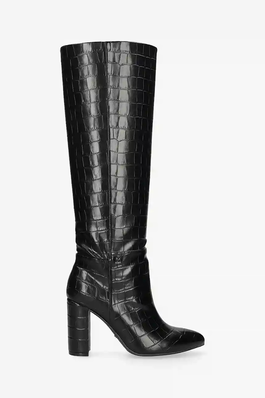 Mexx botine KRYSTAL INDY culoarea negru, cu toc drept, MI001800153W-01