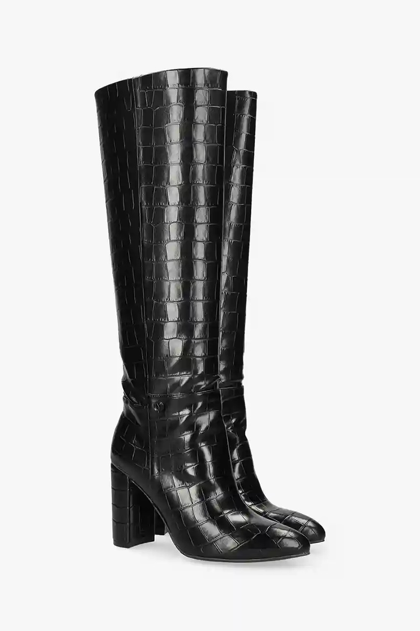 Полусапожки Mexx KRYSTAL INDY цвет чёрный каблук кирпичик MI001800153W-01