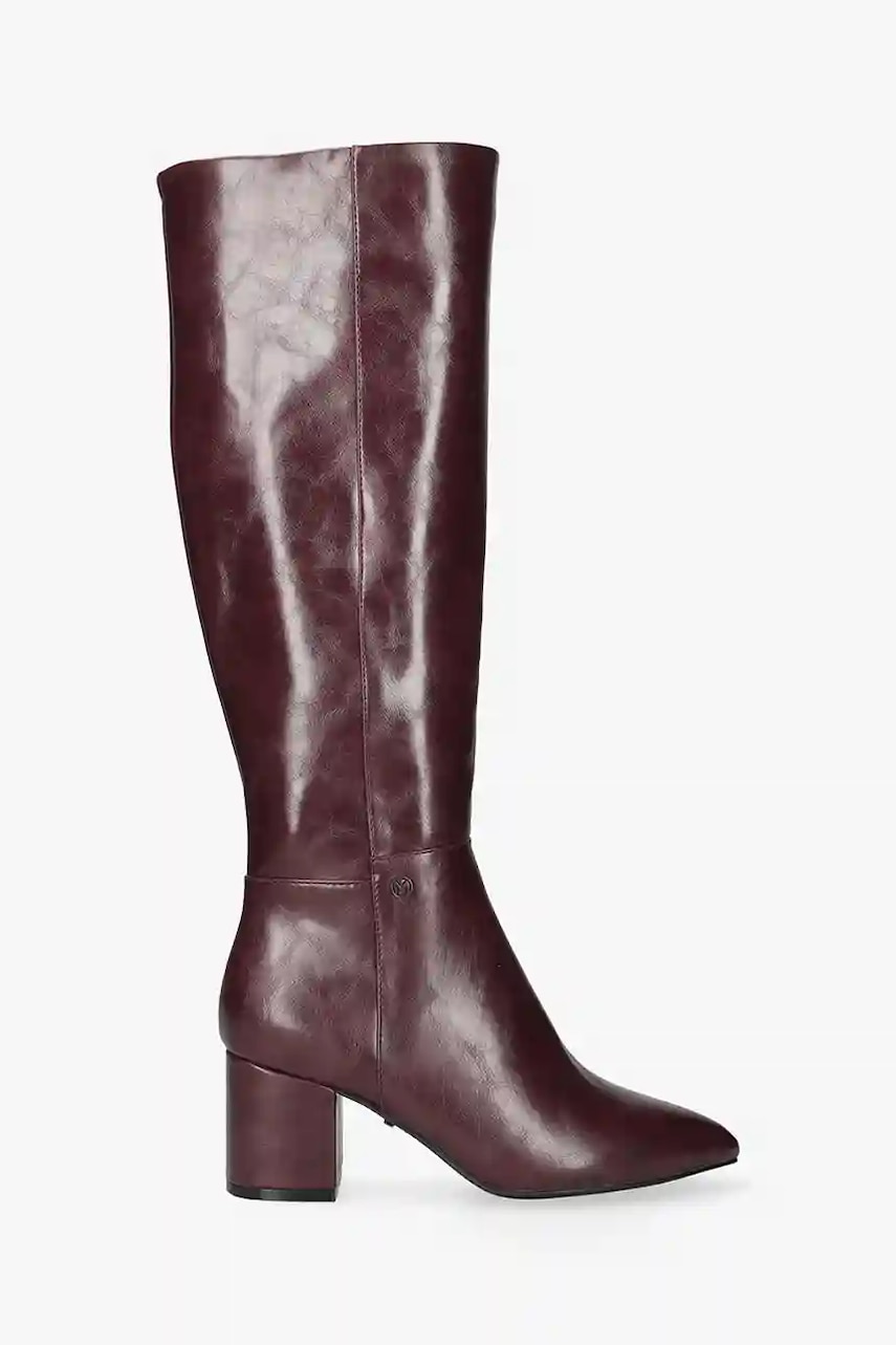 Mexx cizme PLUCK MILA culoarea bordo, cu toc drept, MI001800353W