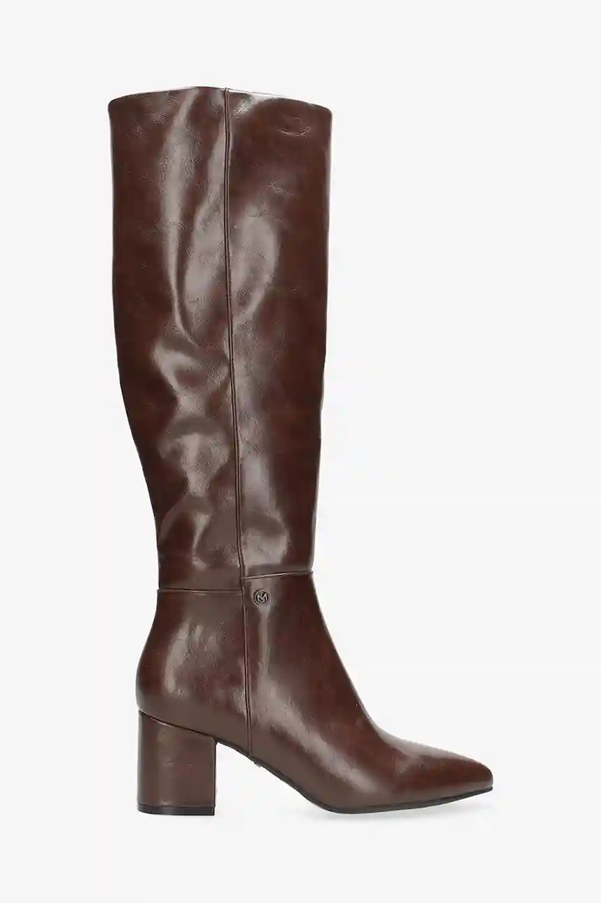 Mexx cizme PLUCK MILA culoarea maro, cu toc drept, MI001800353W