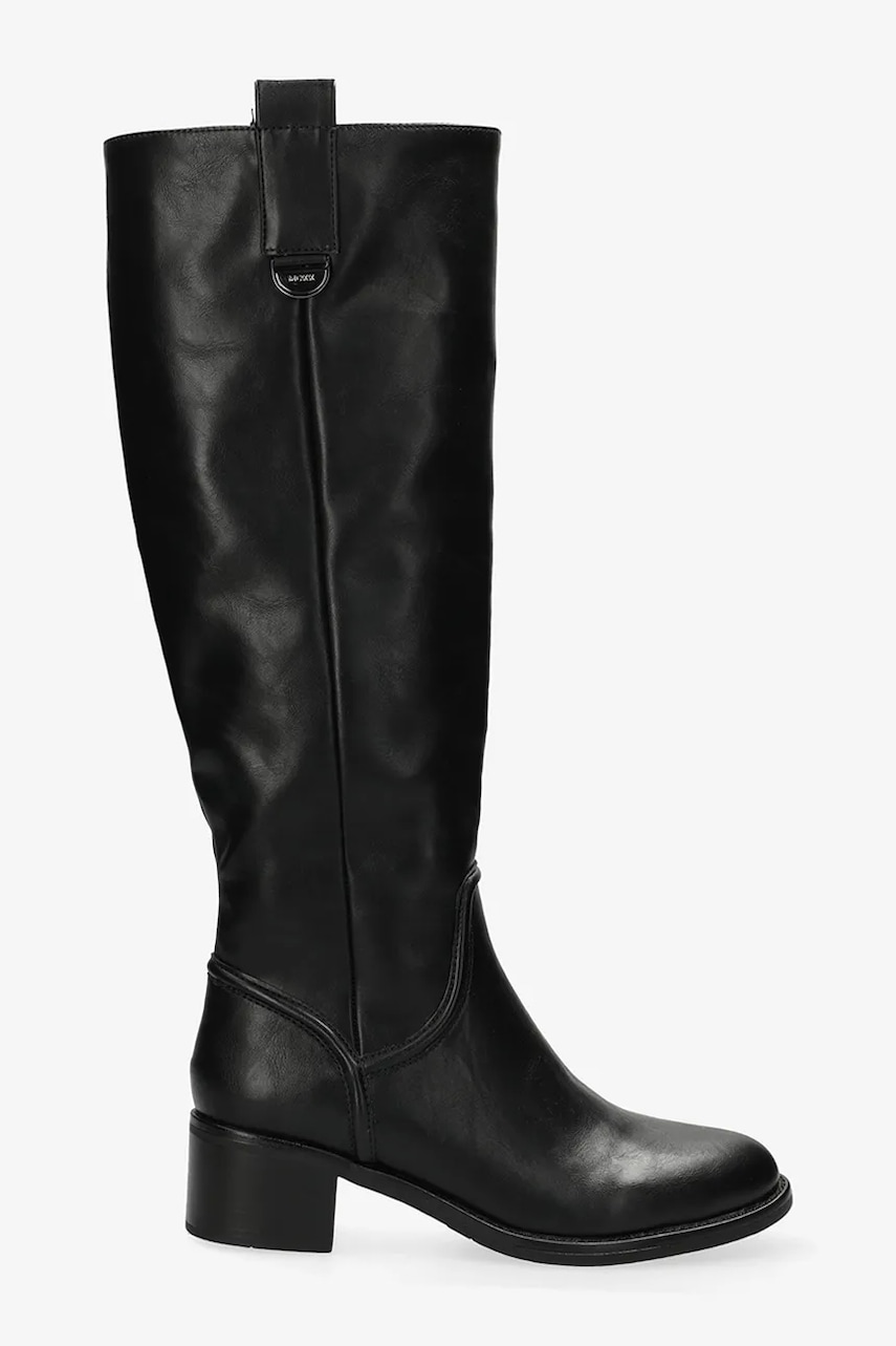 Mexx cizme SABI RUTH culoarea negru, cu toc plat, MI001801353W
