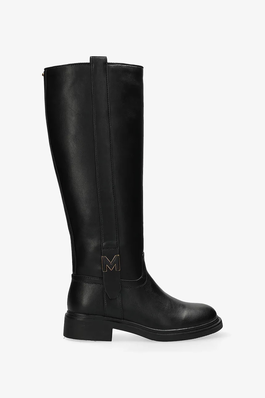 Mexx cizme SAYA ROLLER culoarea negru, cu toc plat, MI001801753W-01