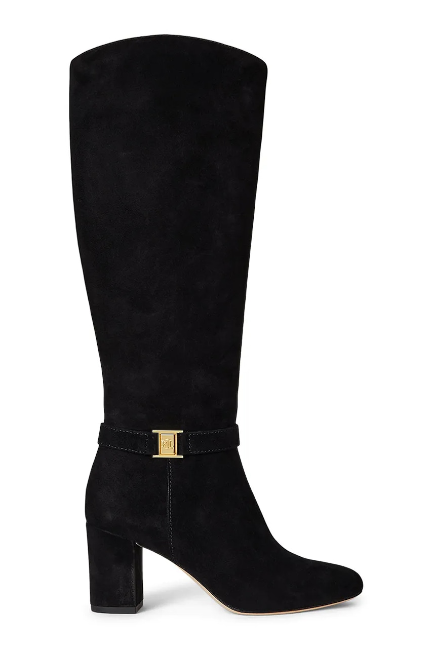 Lauren Ralph Lauren kozaki zamszowe Kellie Tl Hl