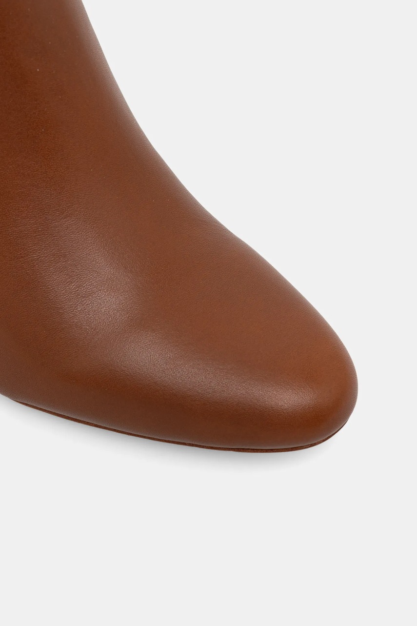 Δερμάτινες μπότες Lauren Ralph Lauren Kenndi Tl Hl φωτογραφία