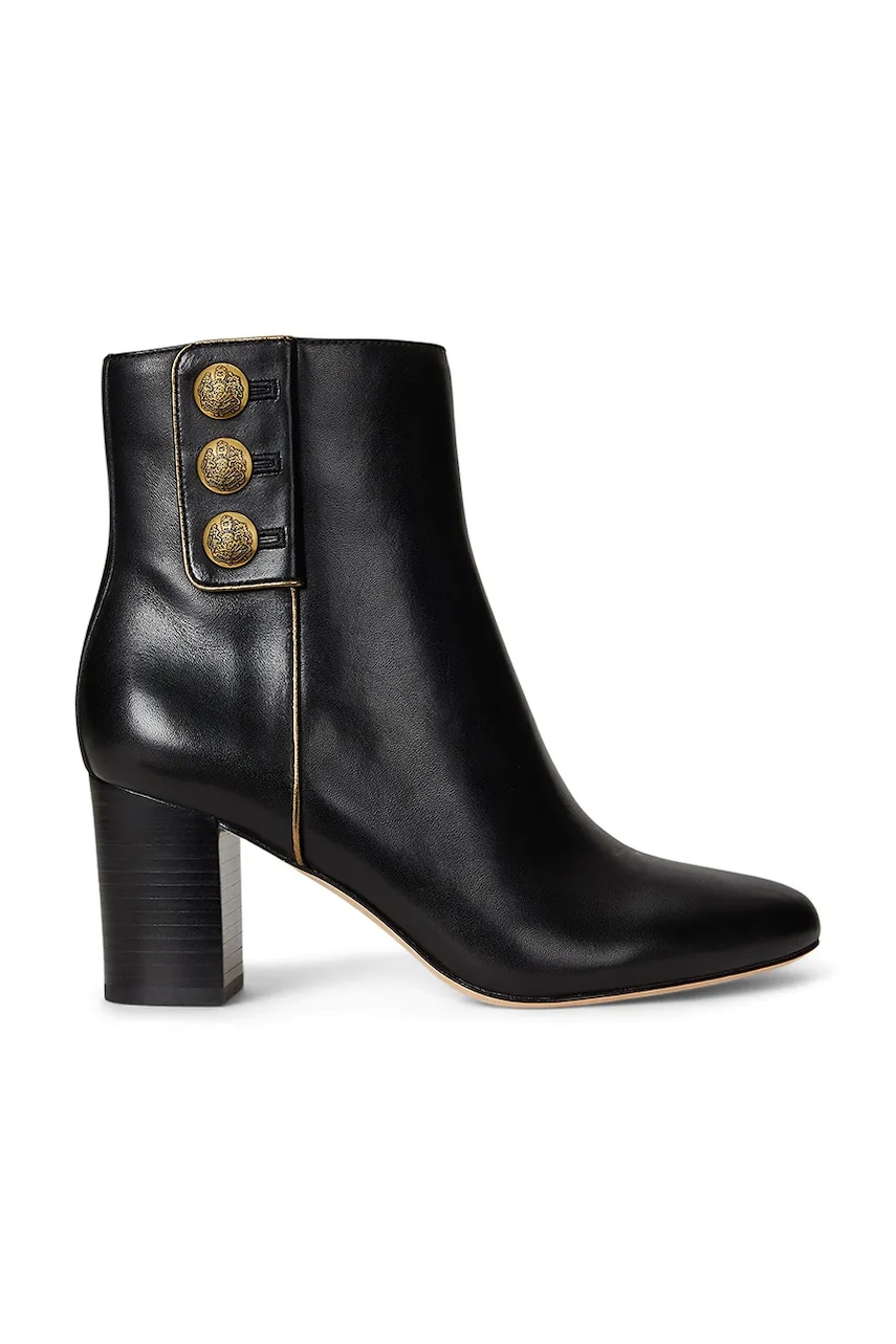 Lauren Ralph Lauren botki skórzane Kenndi Bt Hl