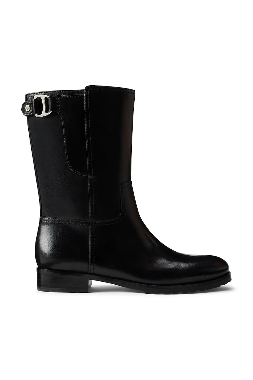 Lauren Ralph Lauren botki skórzane Tasha Mid